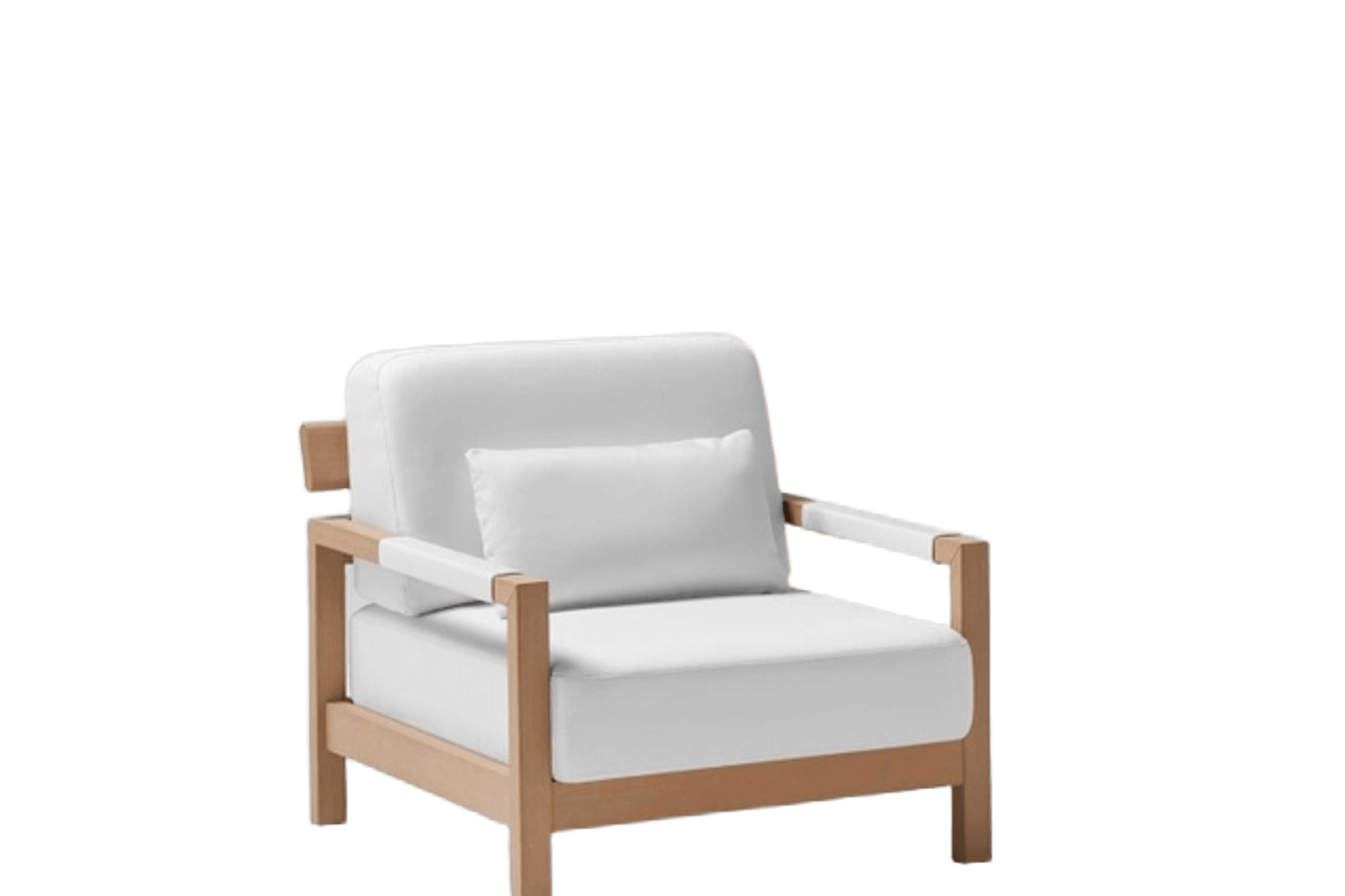 Kubik Outdoor TechTeak Armchair by Point