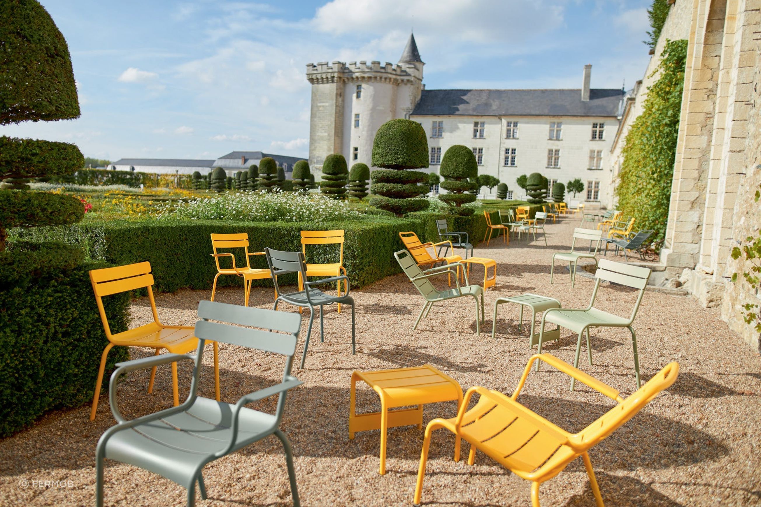 Fermob Luxembourg Outdoor Low Armchair