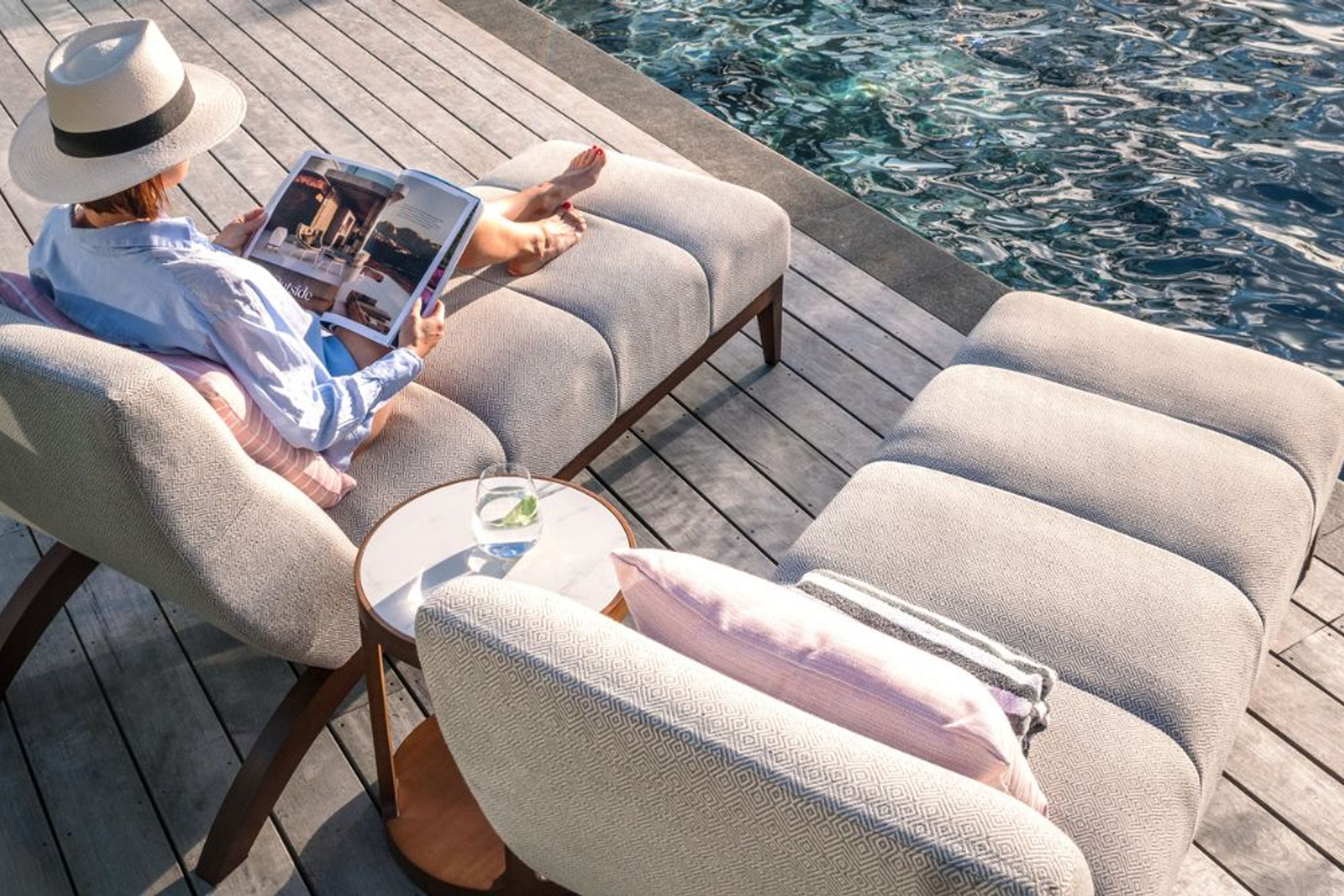 Folie Sun Lounger by Coco Wolf