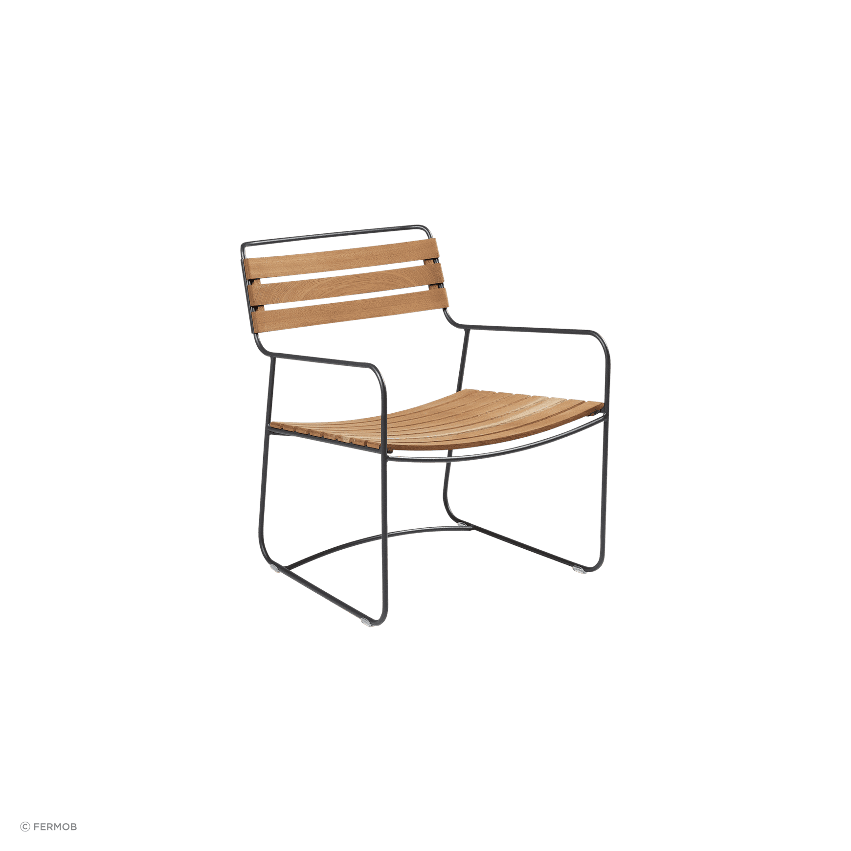 Surprising Low Armchair - Teak