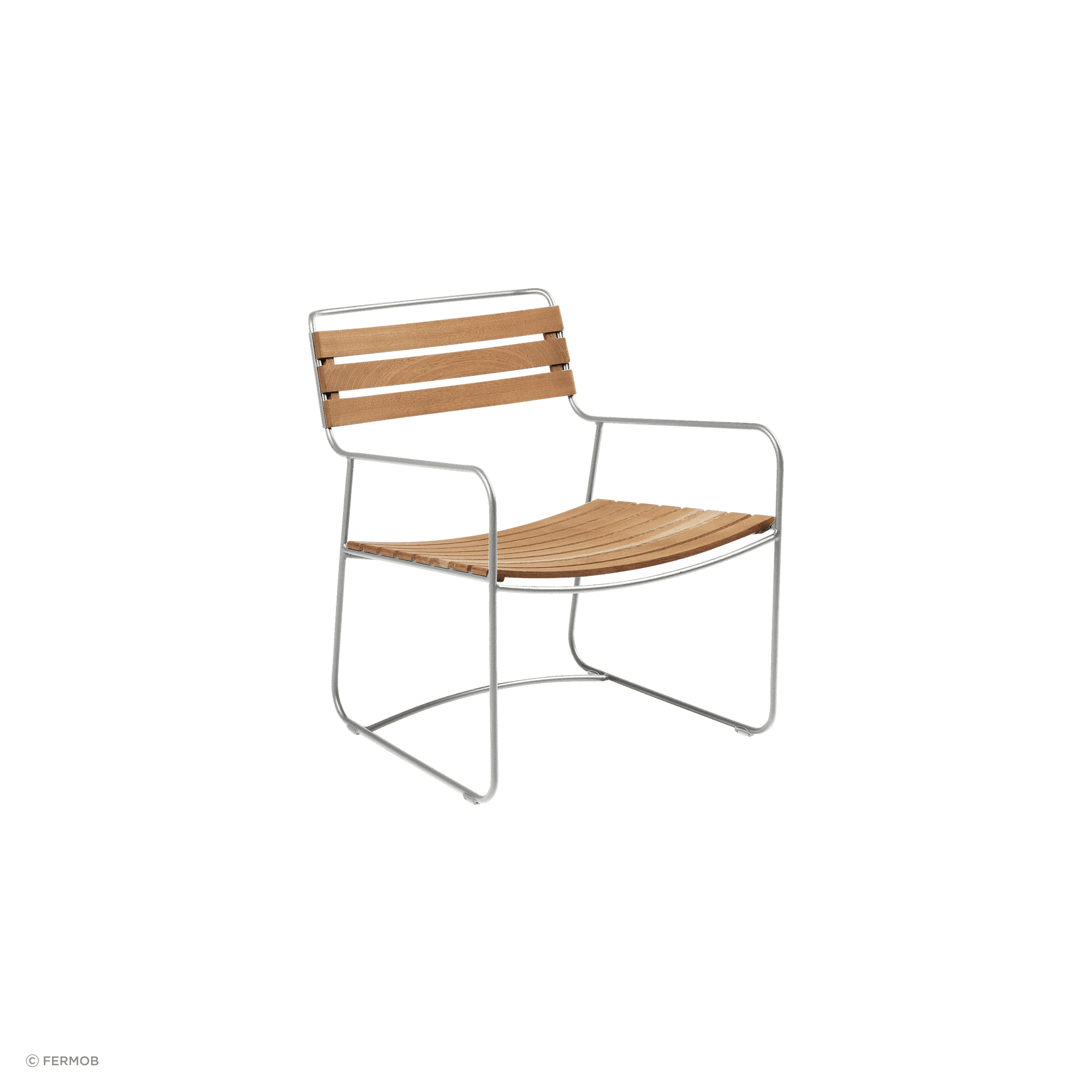 Surprising Low Armchair - Teak