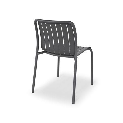 Roku Outdoor Dining Chair in Matt Charcoal