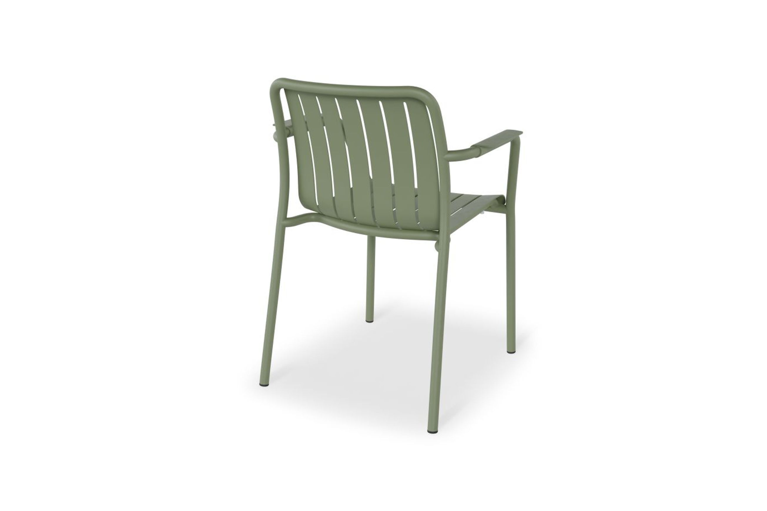 Roku Outdoor Arm Chair in Matt Eucalyptus Green