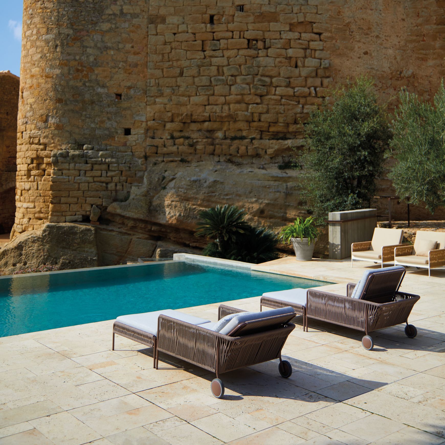 Weave Reclining Armchair By Point