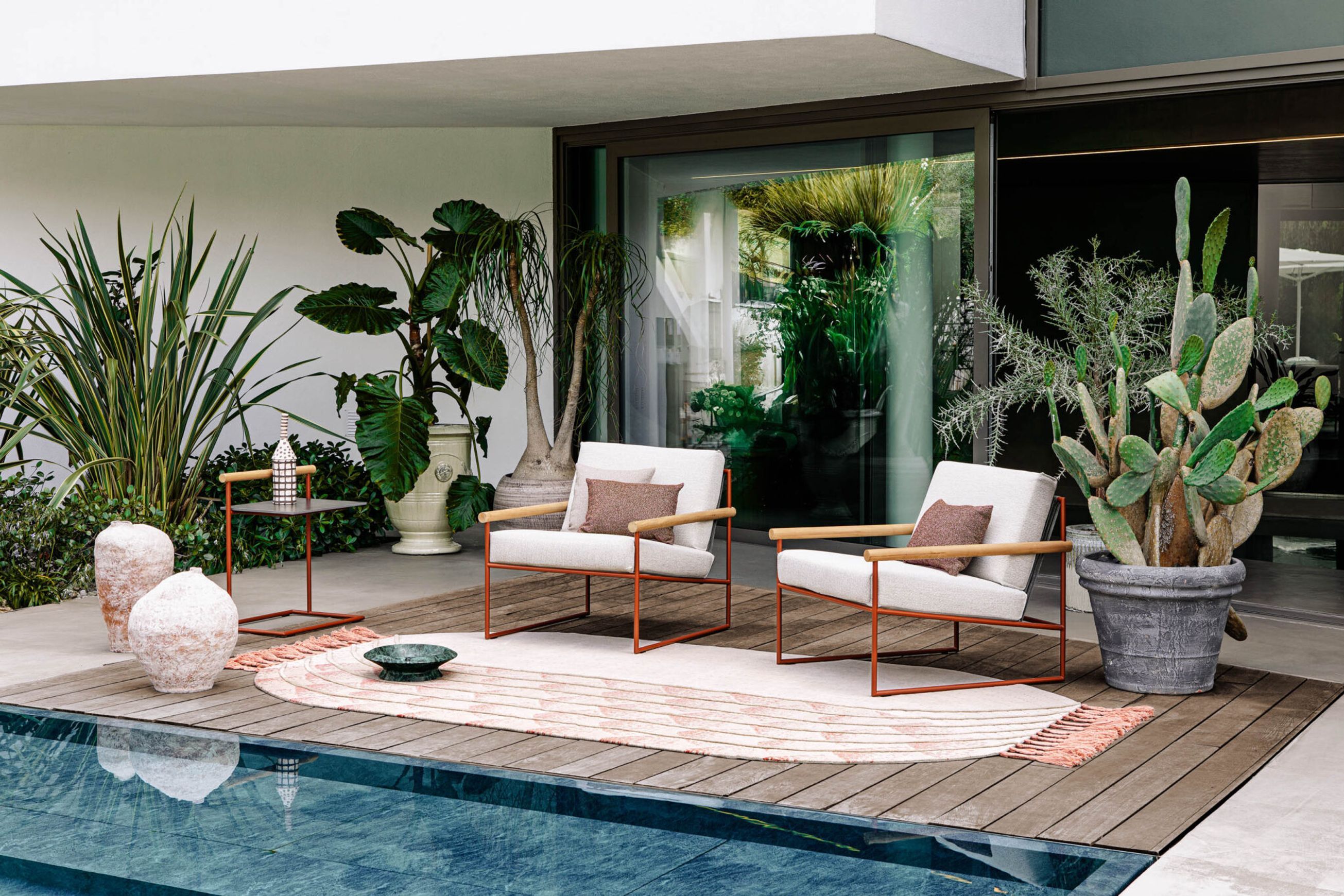 Pipe Outdoor Armchair by Atmosphera