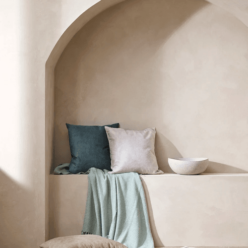 Baya Aster Cushion - Atlantic | 55 x 55cm