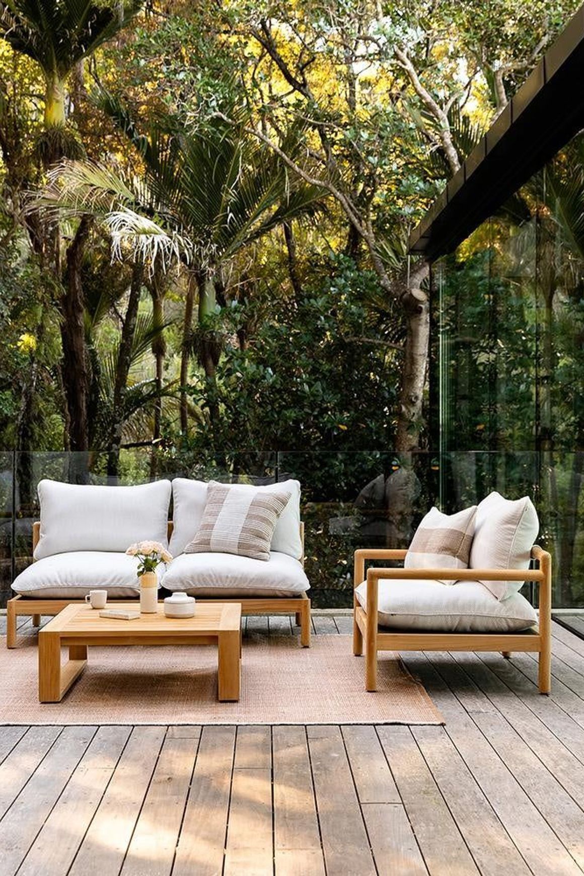 Baya Waverly In & Outdoor Cushion - Almond