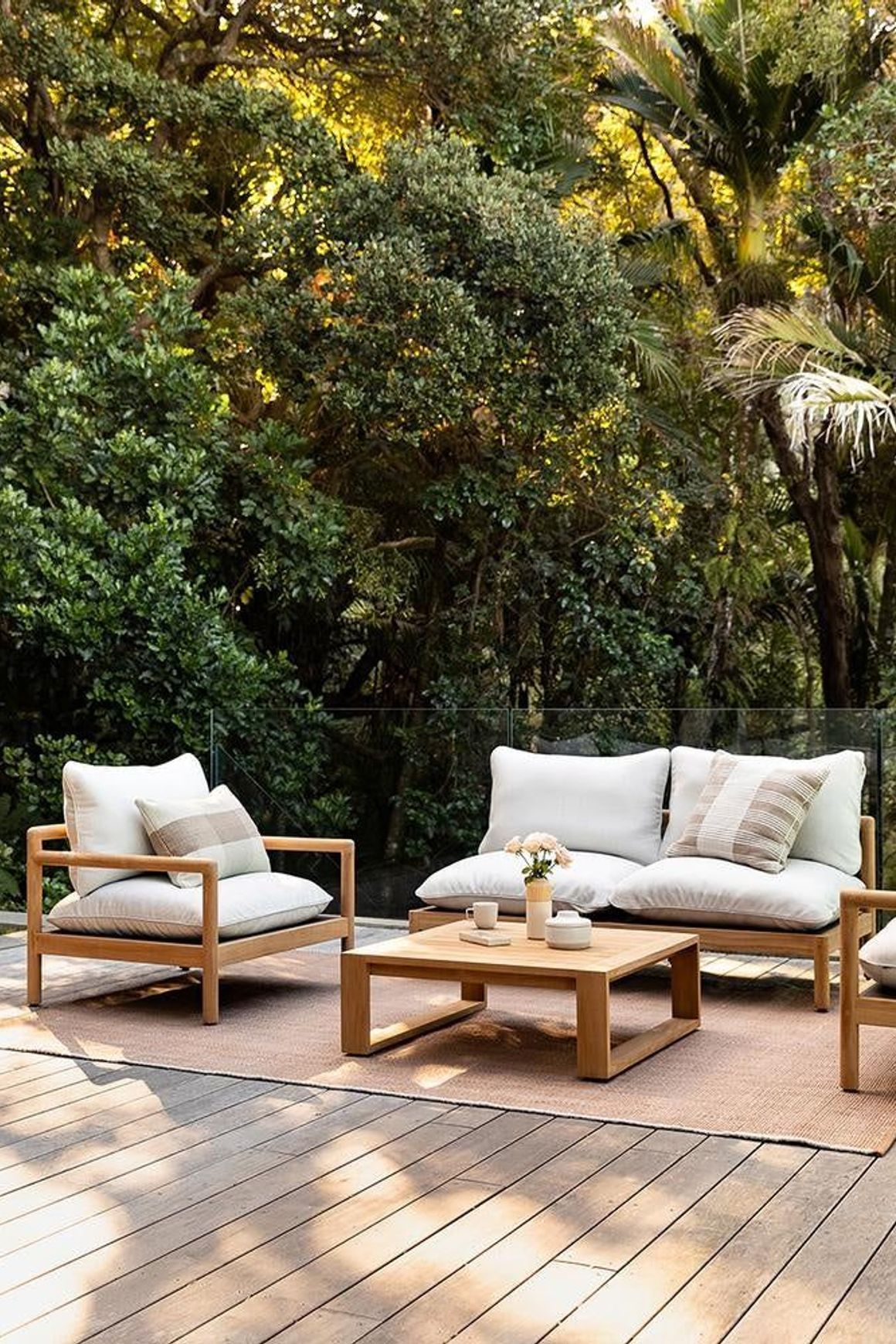 Baya Waverly In & Outdoor Cushion - Almond