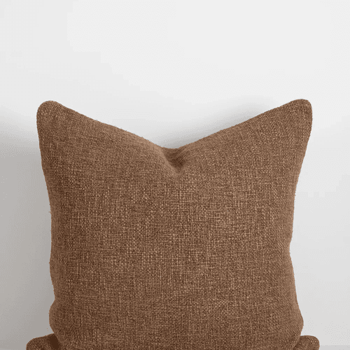 Baya Cyprian Cushion - Cocoa | Square - Two Sizes