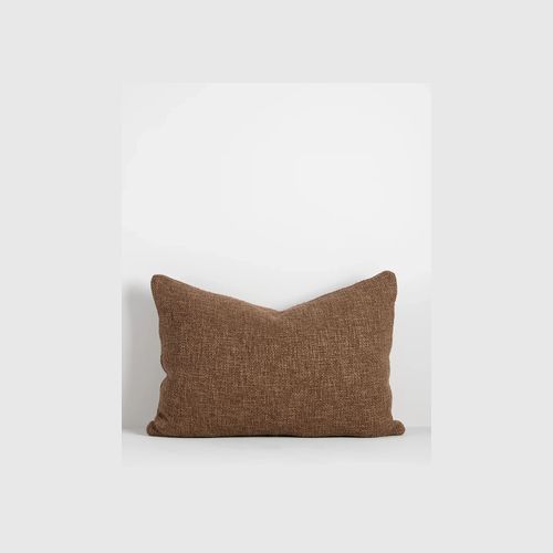 Baya Cyprian Cushion - Cocoa | Lumbar 40 x 60cm