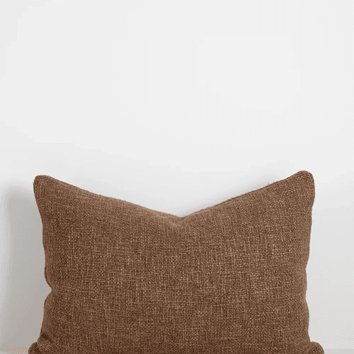 Baya Cyprian Cushion - Cocoa | Lumbar 40 x 60cm