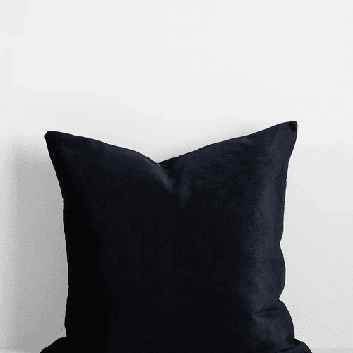 Baya Aster Cushion - Black | 55 x 55cm