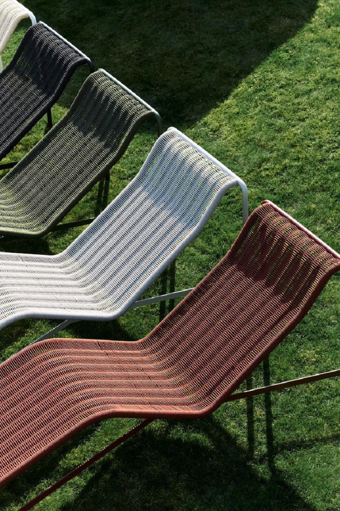 Palissade Cord Chaise Longue