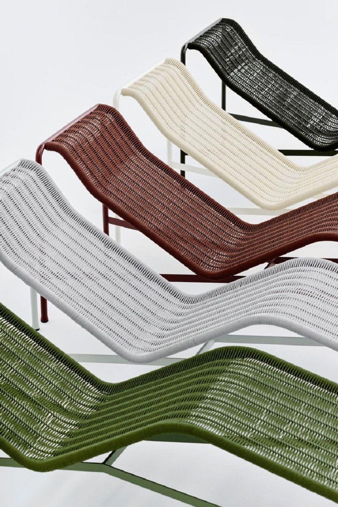 Palissade Cord Chaise Longue