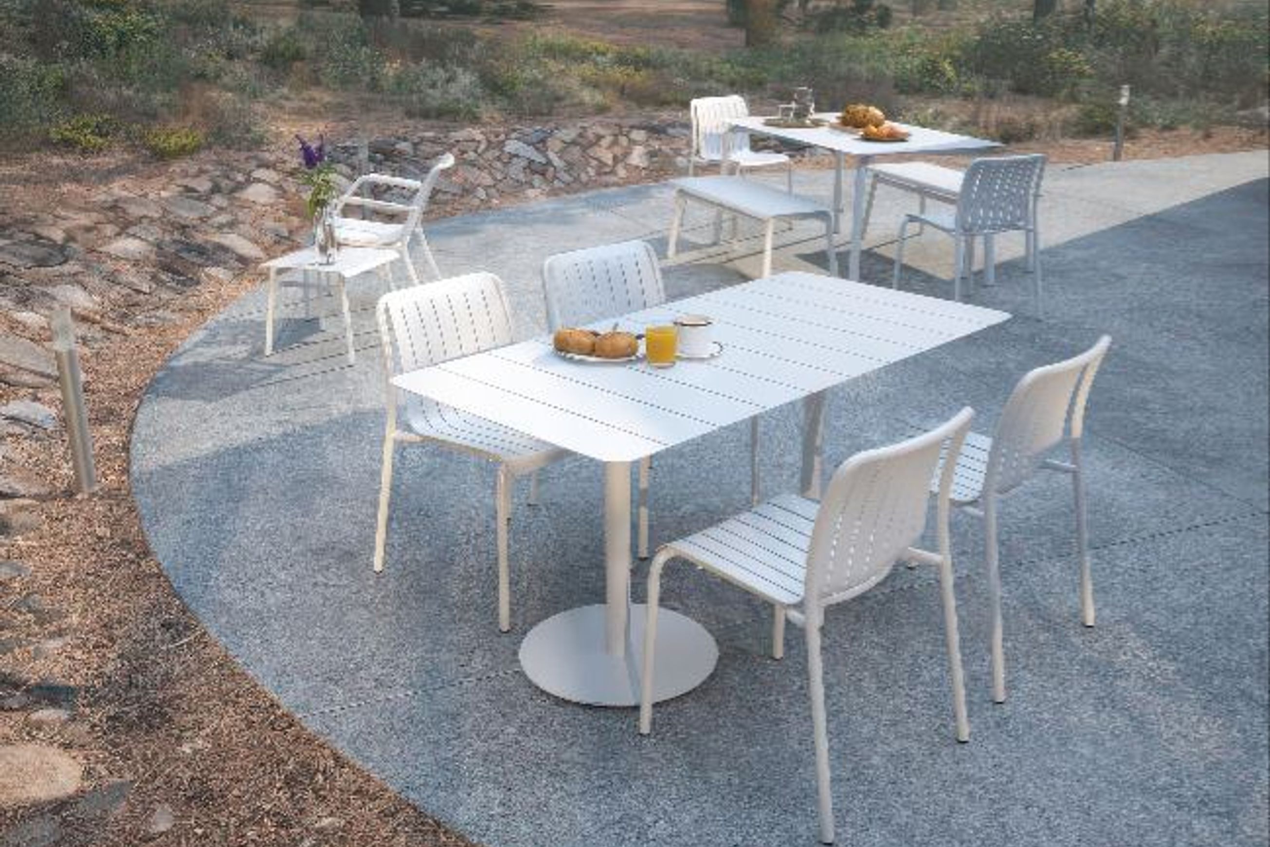 Roku Outdoor Rectangle Cafe Table