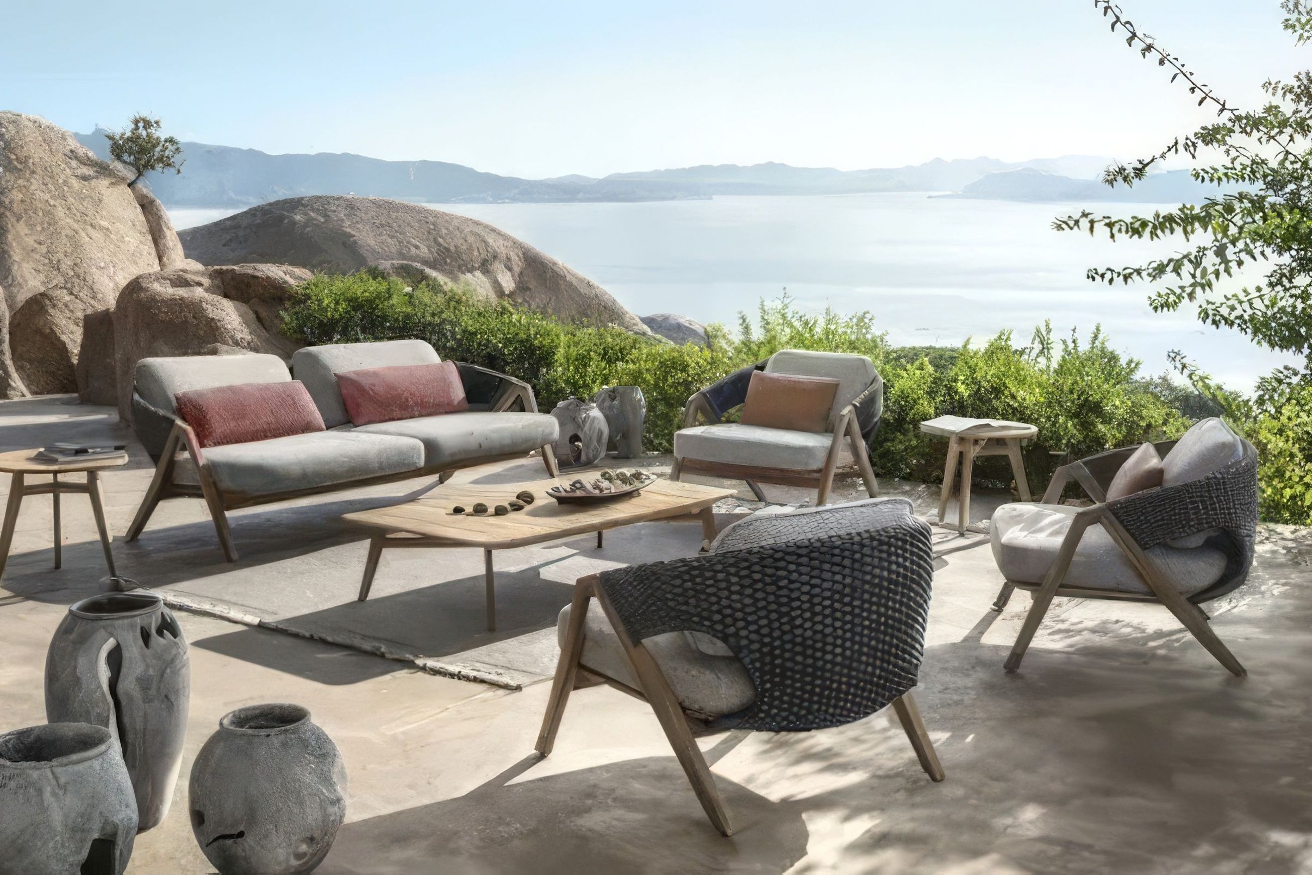 ETHIMO KNIT Rectangular Coffee Table