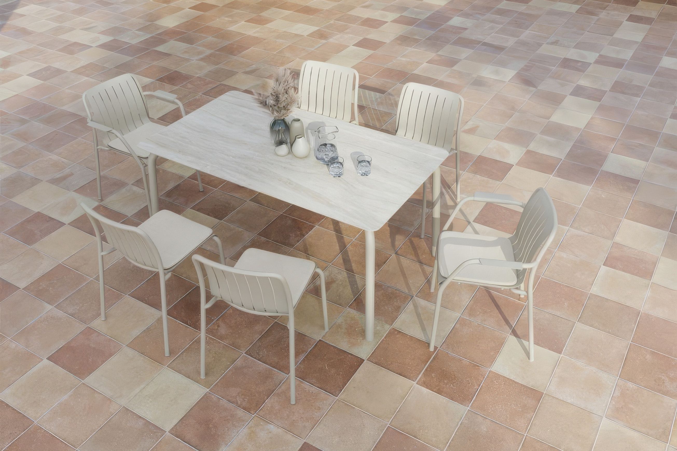 Roku Dining Table 160cm - Outdoor