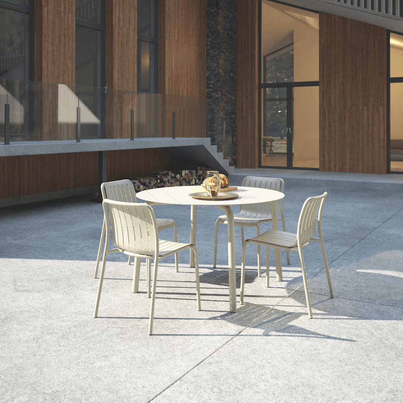 Roku Outdoor Round Dining Table 120cm