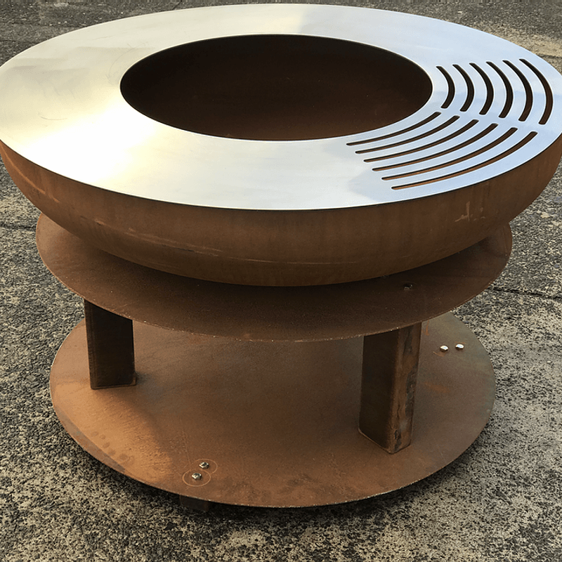 Awhitu Corten Fire Pit