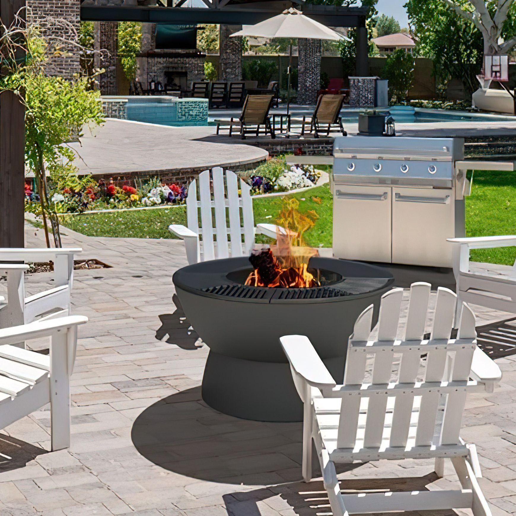 Hergóm Meteor Cast Iron Fire Pit