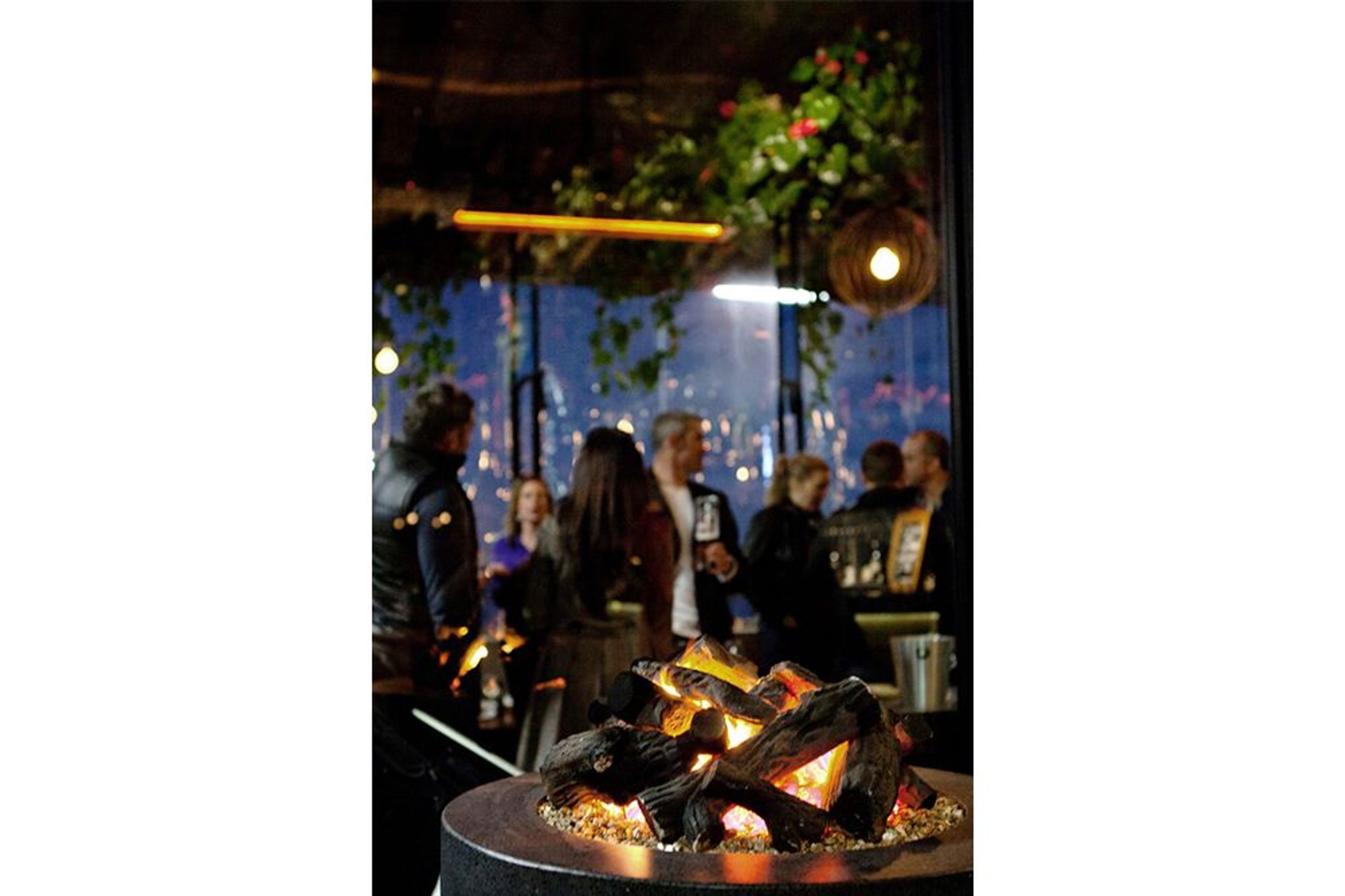 Rhode Island Outdoor Pit Fireplaces | Round