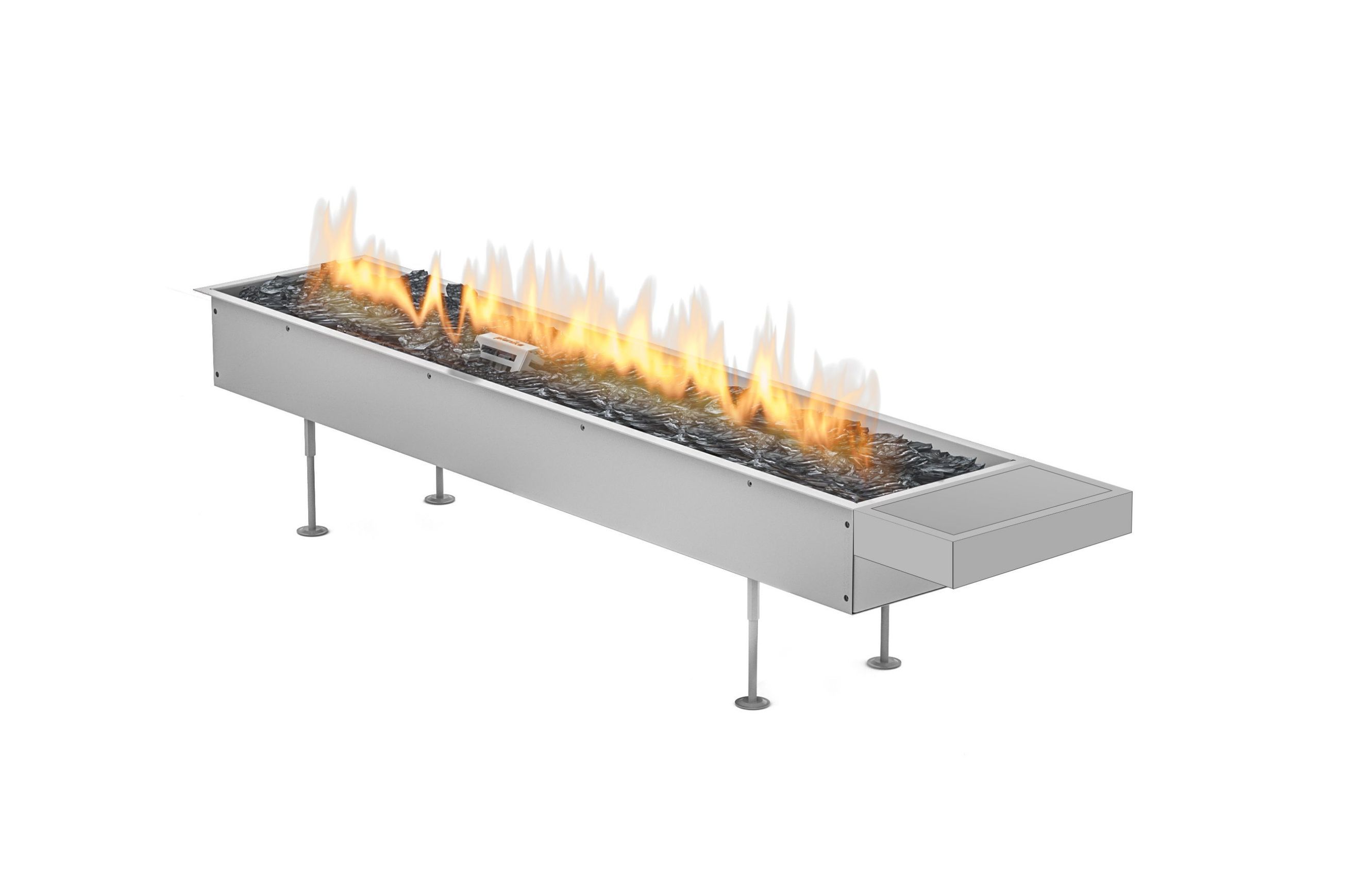 Planika Galio Insert Manual Rectangle Gas Pit Fire
