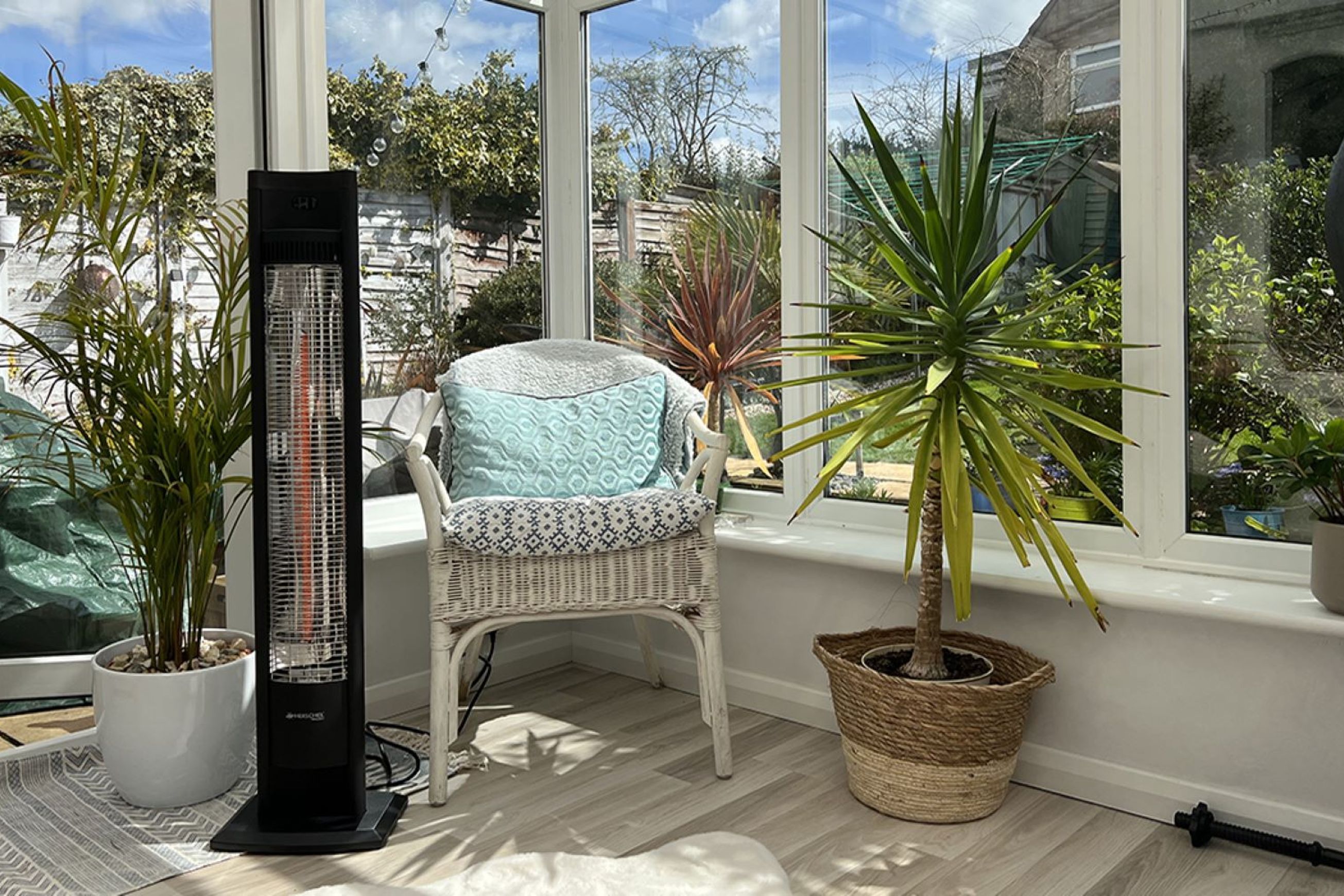 Malibu 2000 Watt Free Standing Heater with Remote
