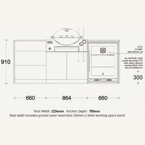 Weber Barossa Outdoor Kitchen | SELECT Range