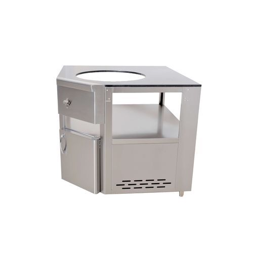 Grandfire Outdoor Kitchen Module – Deluxe Series – Kamado Grill Corner Unit