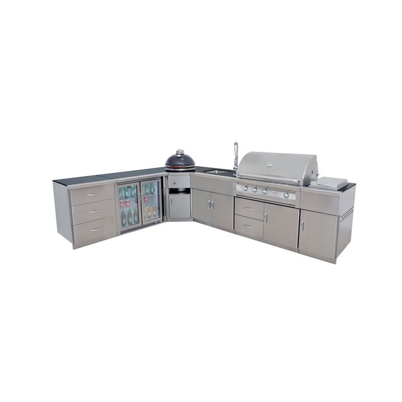 Grandfire Outdoor Kitchen Package – Deluxe Profile