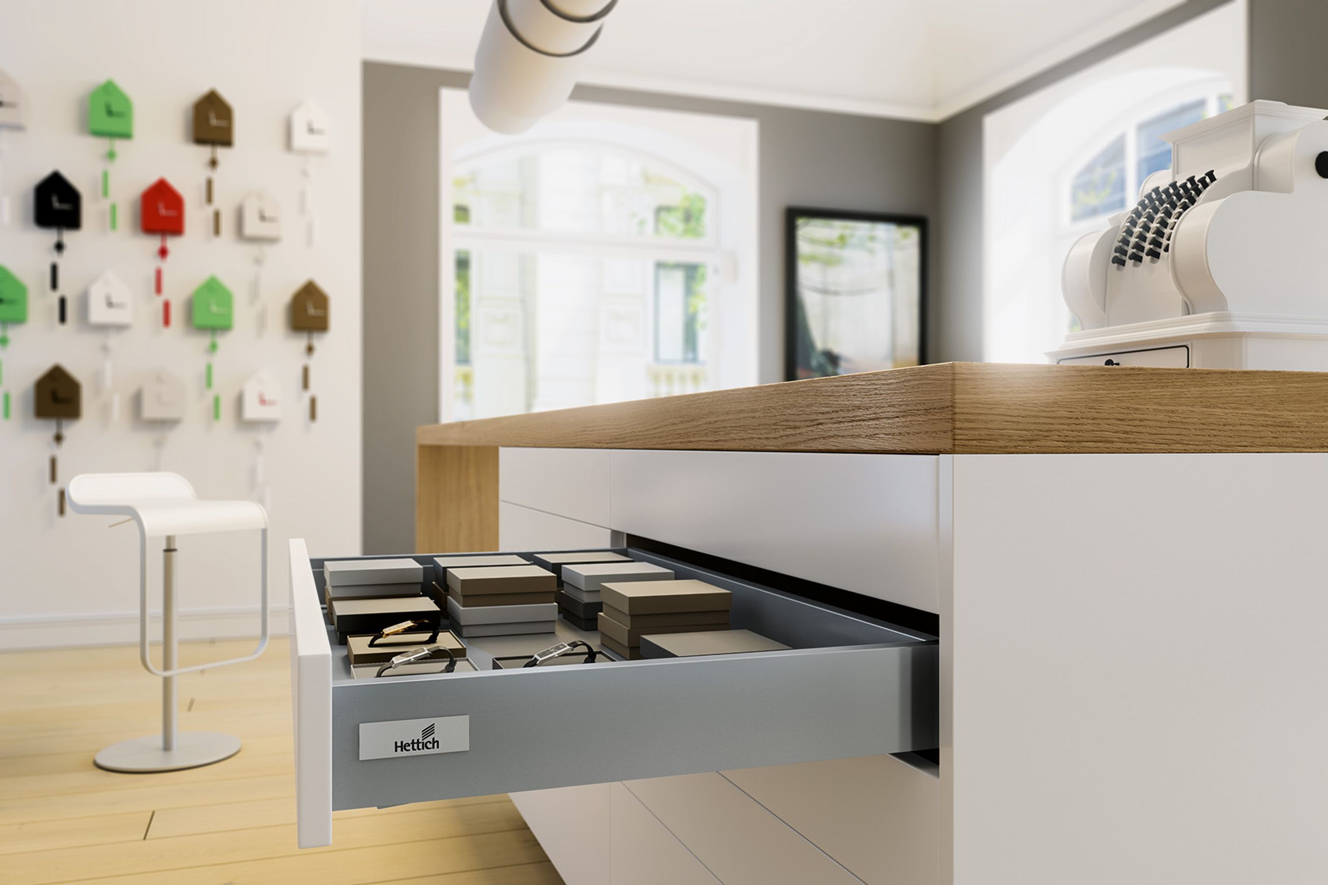 InnoTech Atira | Double-Walled Side & Rail Drawers