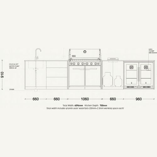 Weber Yarra Outdoor Kitchen | SELECT Range