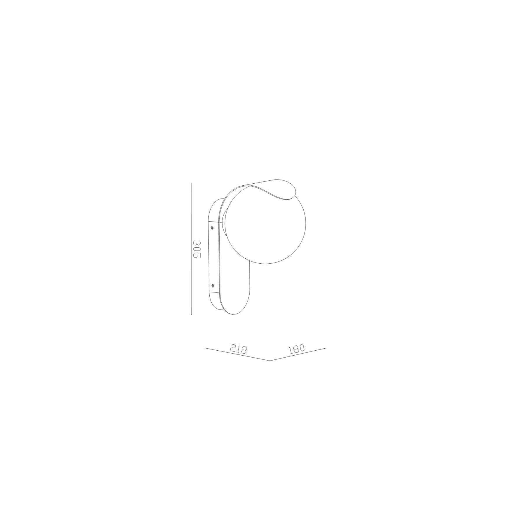 Dalius Wall Light