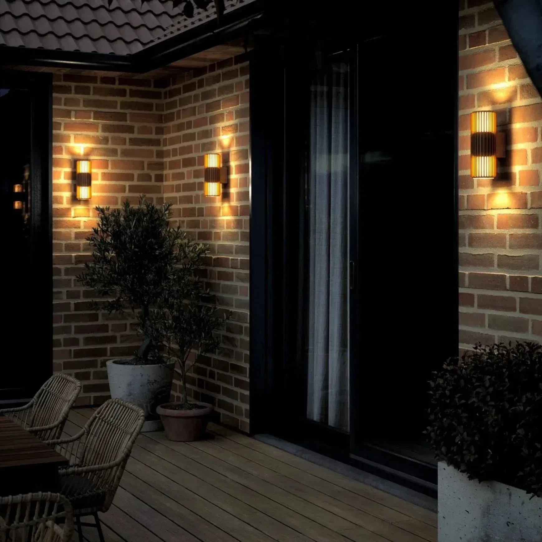 Aludra Double Wall Light