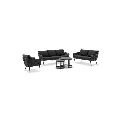 Lismore 3+2+1 Seater Outdoor and Rope Lounge Set