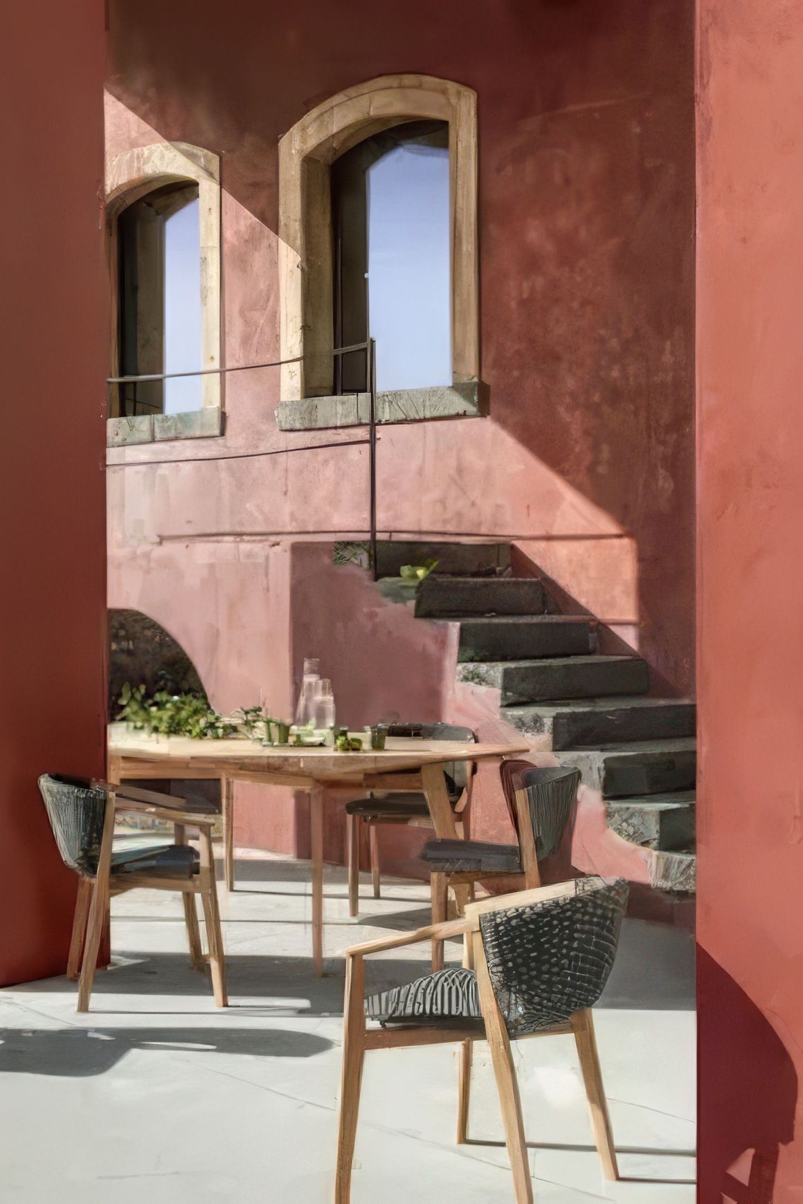 ETHIMO KNIT Dining Armchair