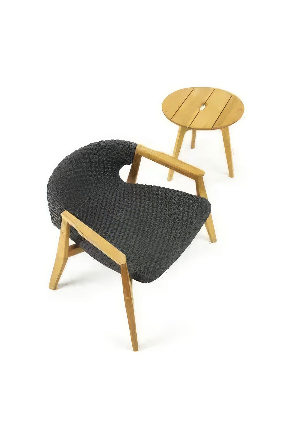ETHIMO KNIT Lounge Armchair