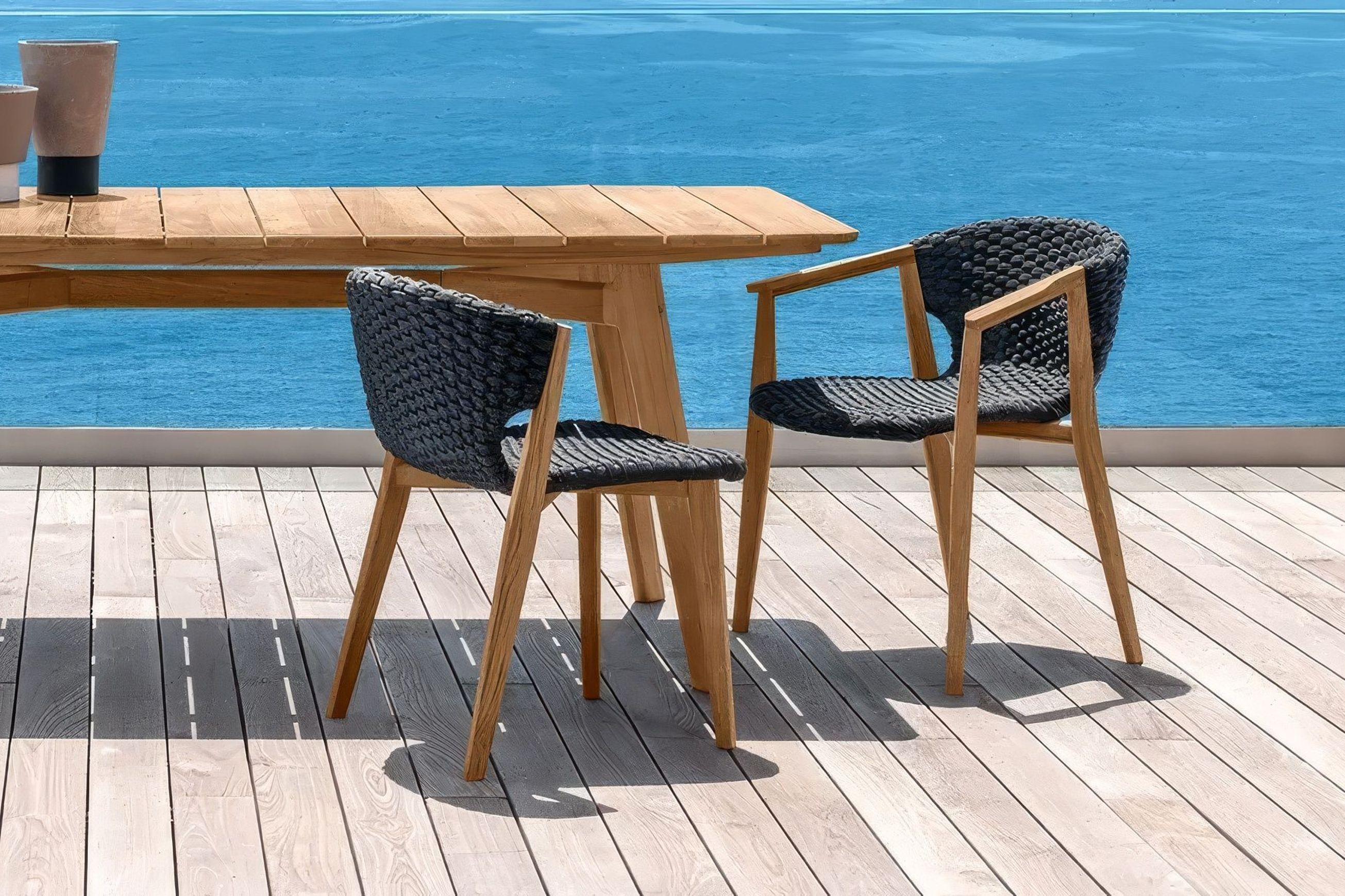 ETHIMO KNIT Rectangular Dining Table