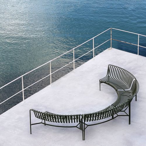 Palissade Park Dining Bench In by HAY