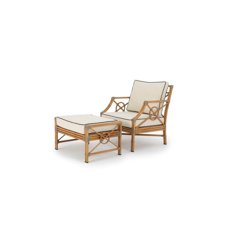 Orient Outdoor Armchair and Ottoman