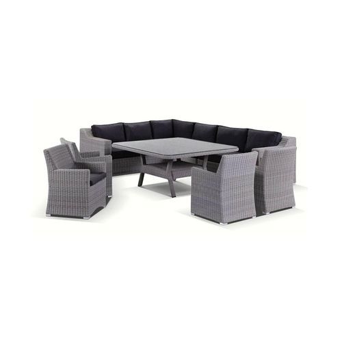 Milano 9 Piece Lounge and Dining Setting - Package F