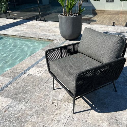 Brielle Single Rope Outdoor Lounge Chair