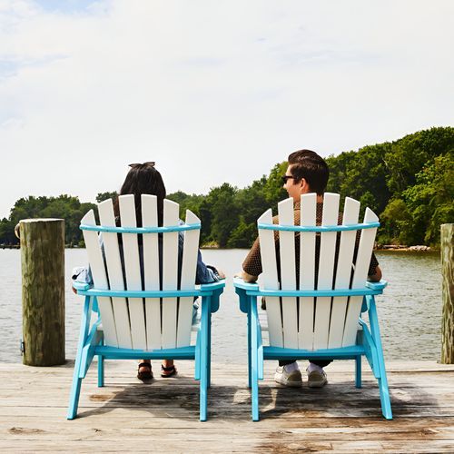 Coastal Upright Adirondack Chair