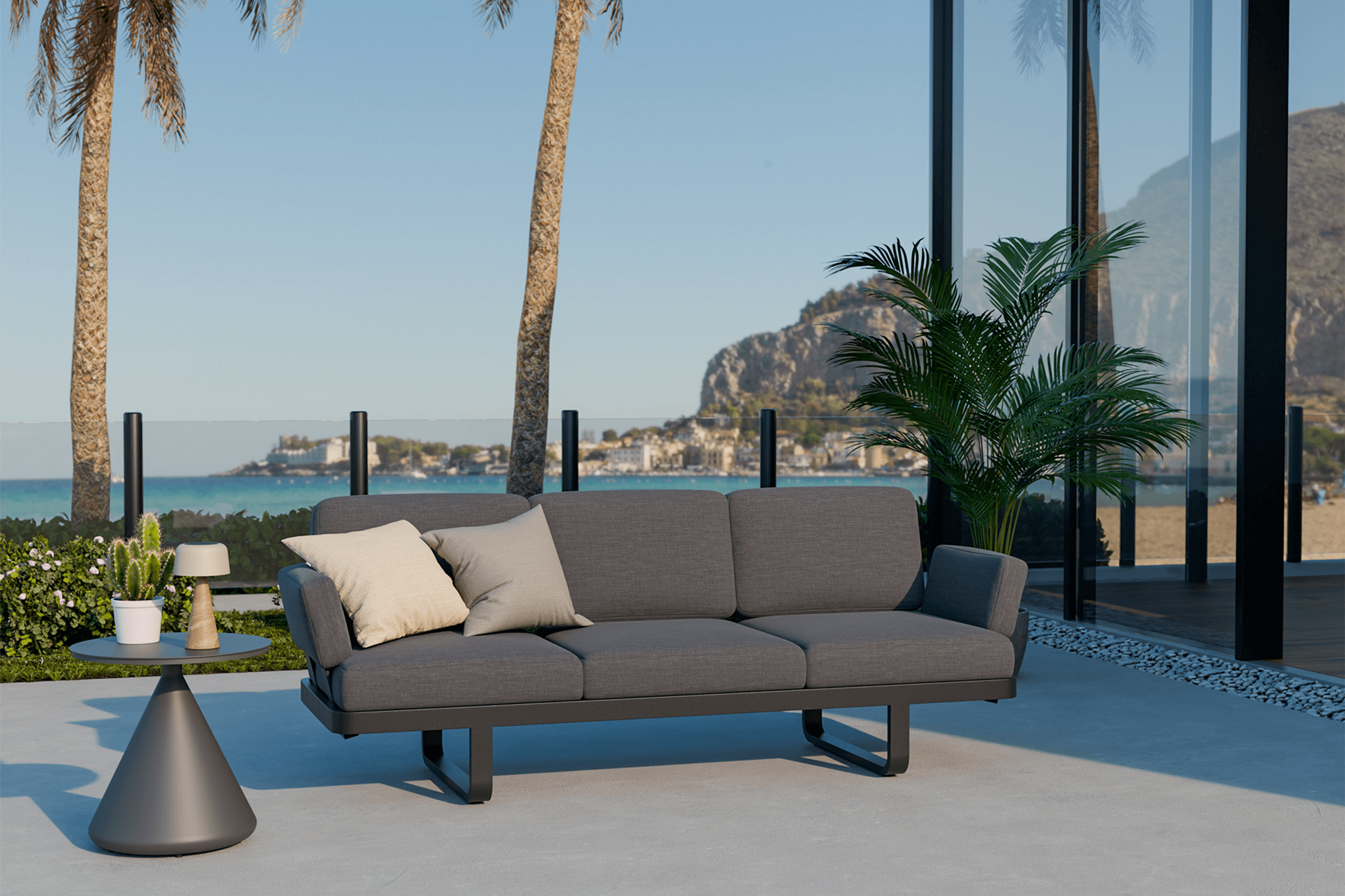 Delmar Config A - Outdoor Lounge