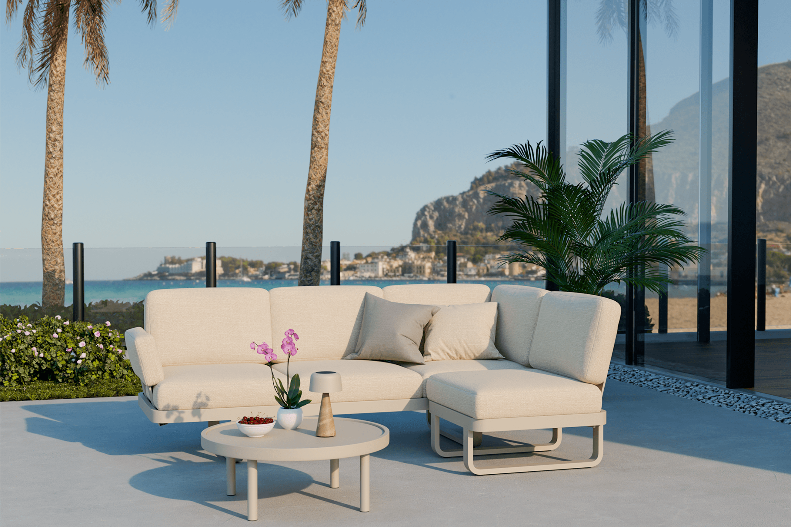 Delmar Config C - Outdoor Lounge