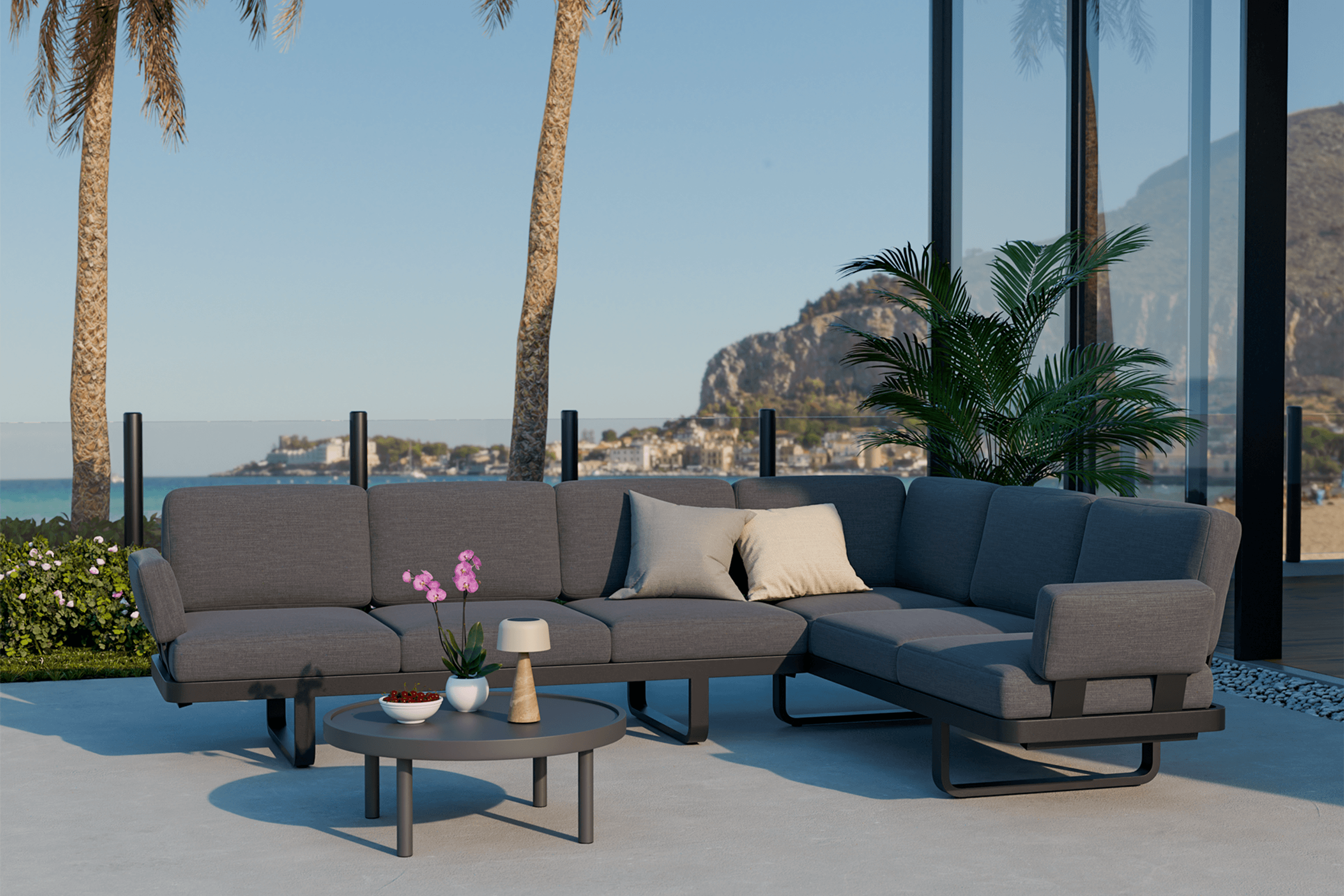 Delmar Config E - Outdoor Lounge