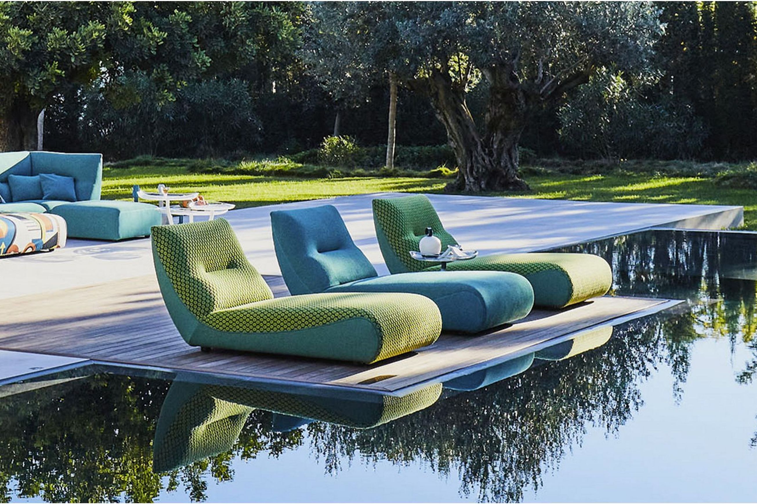 Temps Calme Outdoor Sunbed