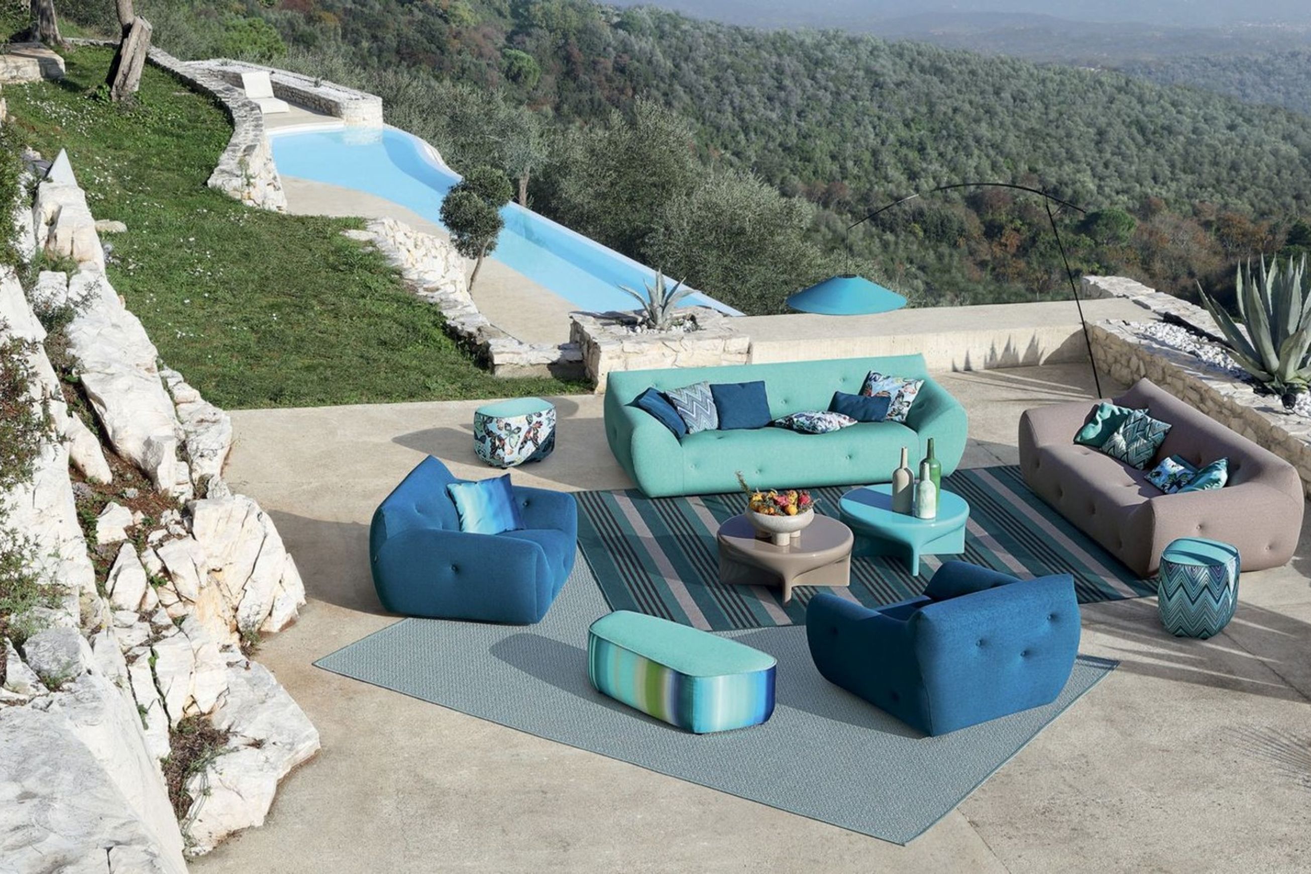 Trilogie OUTDOOR ottoman