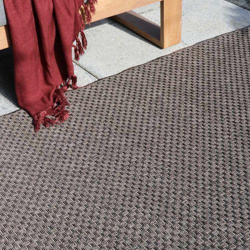 Baya Flax Outdoor Rug - Pewter