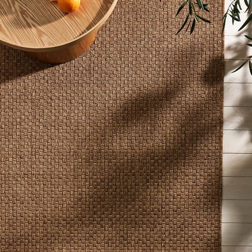 Baya Flax Outdoor Rug - Teak